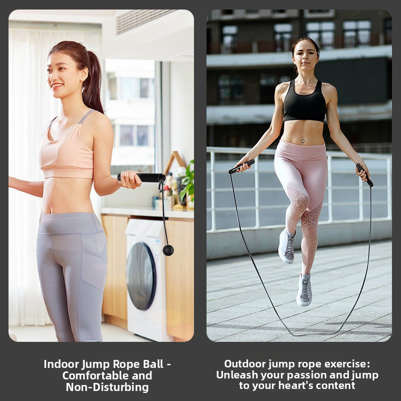 Inteligentna skakanka fitness z funkcją liczenia przez Bluetooth i obciążeniem
