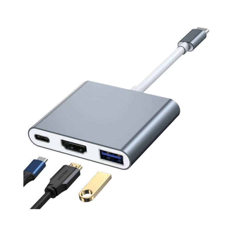 Adapter USB HDMI (Type-C 3 w 1)