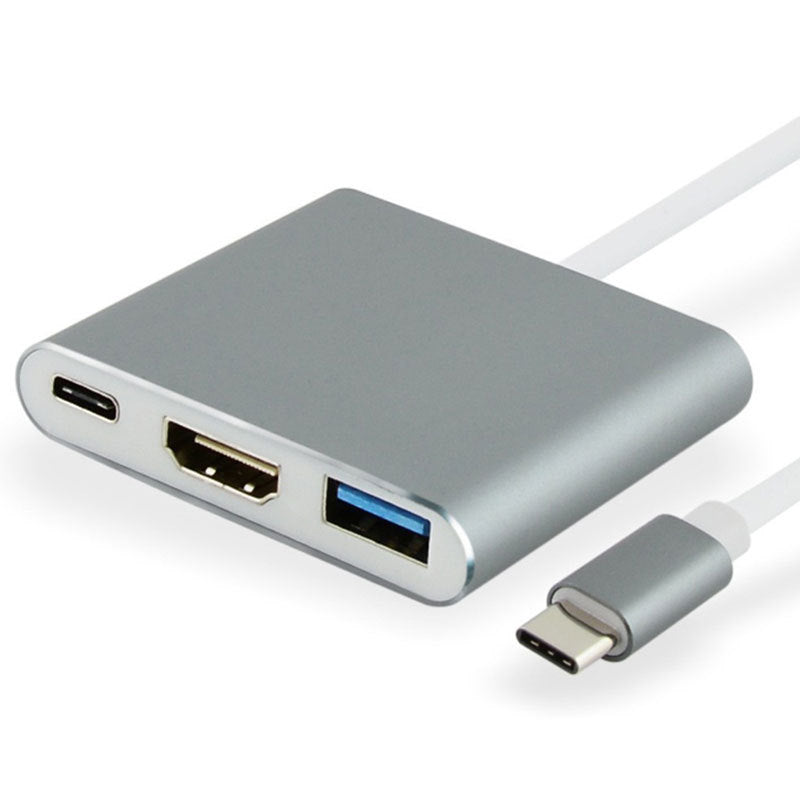 Adapter USB HDMI (Type-C 3 w 1)