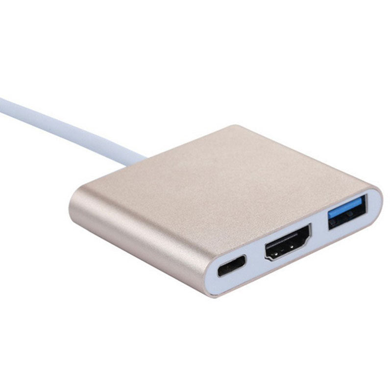 Adapter USB HDMI (Type-C 3 w 1)