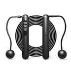 Smart Fitness Skipping Rope with Bluetooth Counting and Weights