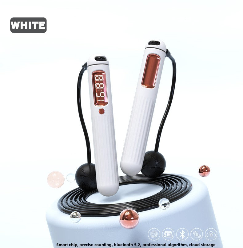 Inteligentna skakanka fitness z funkcją liczenia przez Bluetooth i obciążeniem