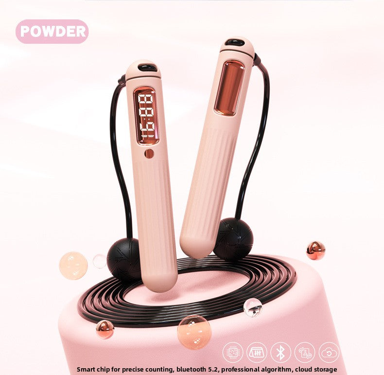 Inteligentna skakanka fitness z funkcją liczenia przez Bluetooth i obciążeniem
